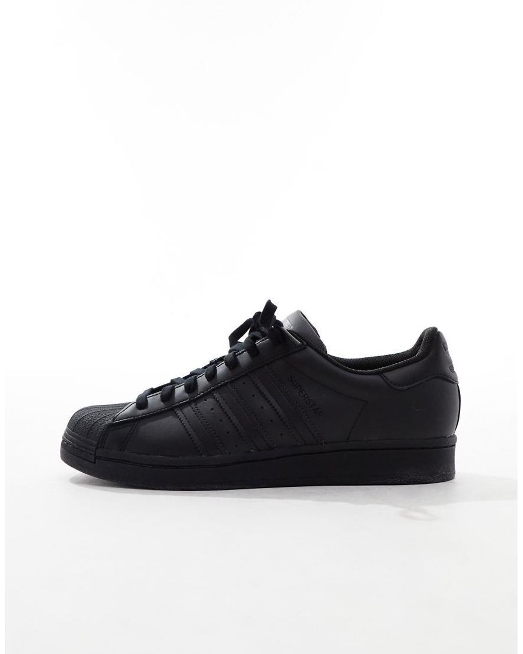 Adidas Originals Black Superstar Trainers for men