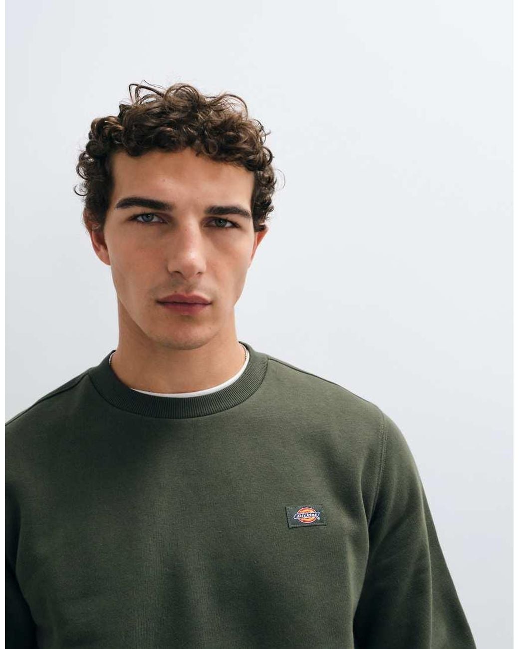 Dickies Green Oakport Sweatshirt for men