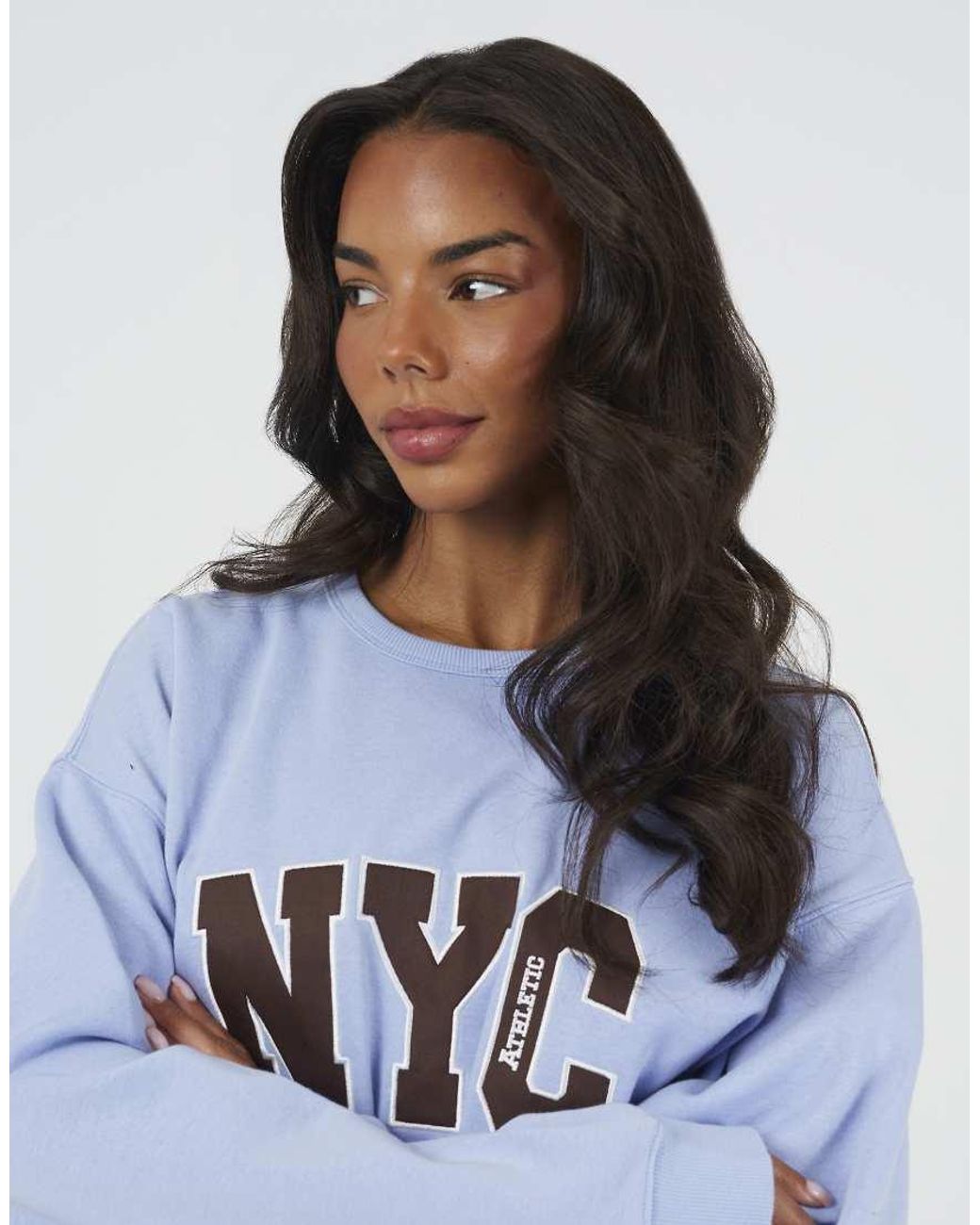 Brave Soul White Slogan Crew Neck Sweatshirt
