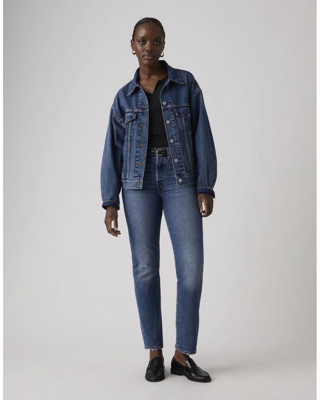 Levi's Blue 501 Original Straight Fit Jeans