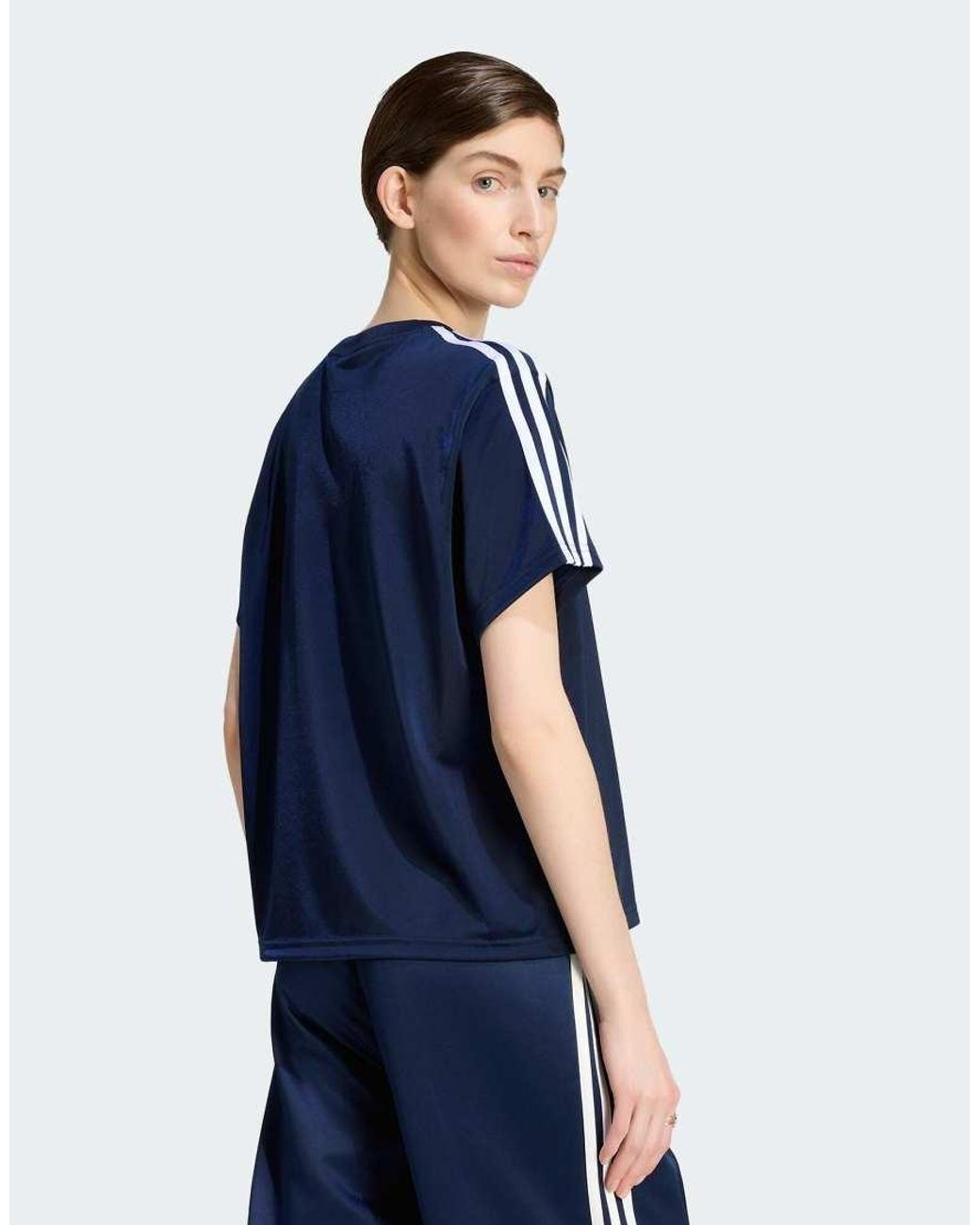 Adidas Originals Blue Firebird Tee