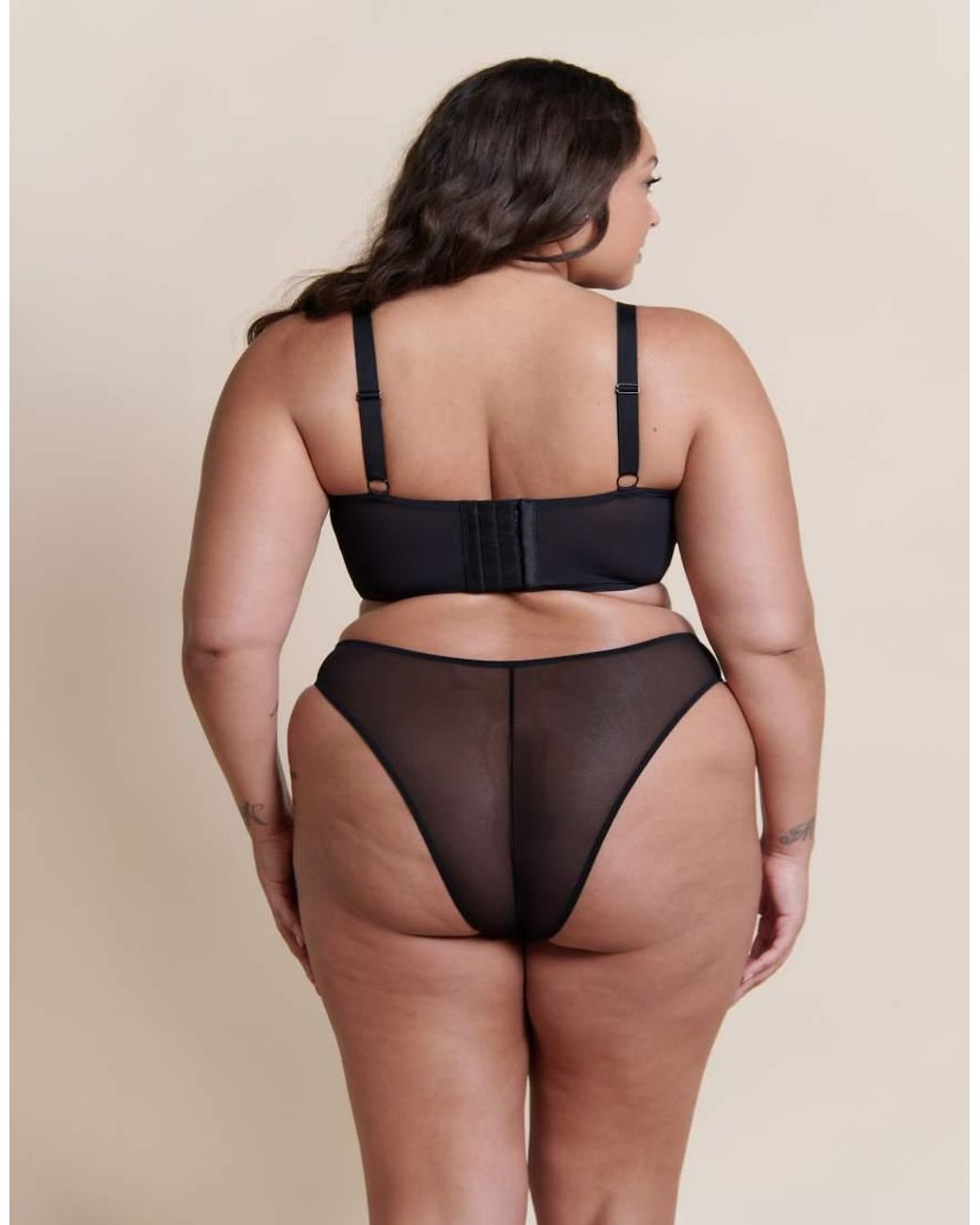 Curvy Kate Black Unapologetic Longline Balcony Bra Fuller Bust