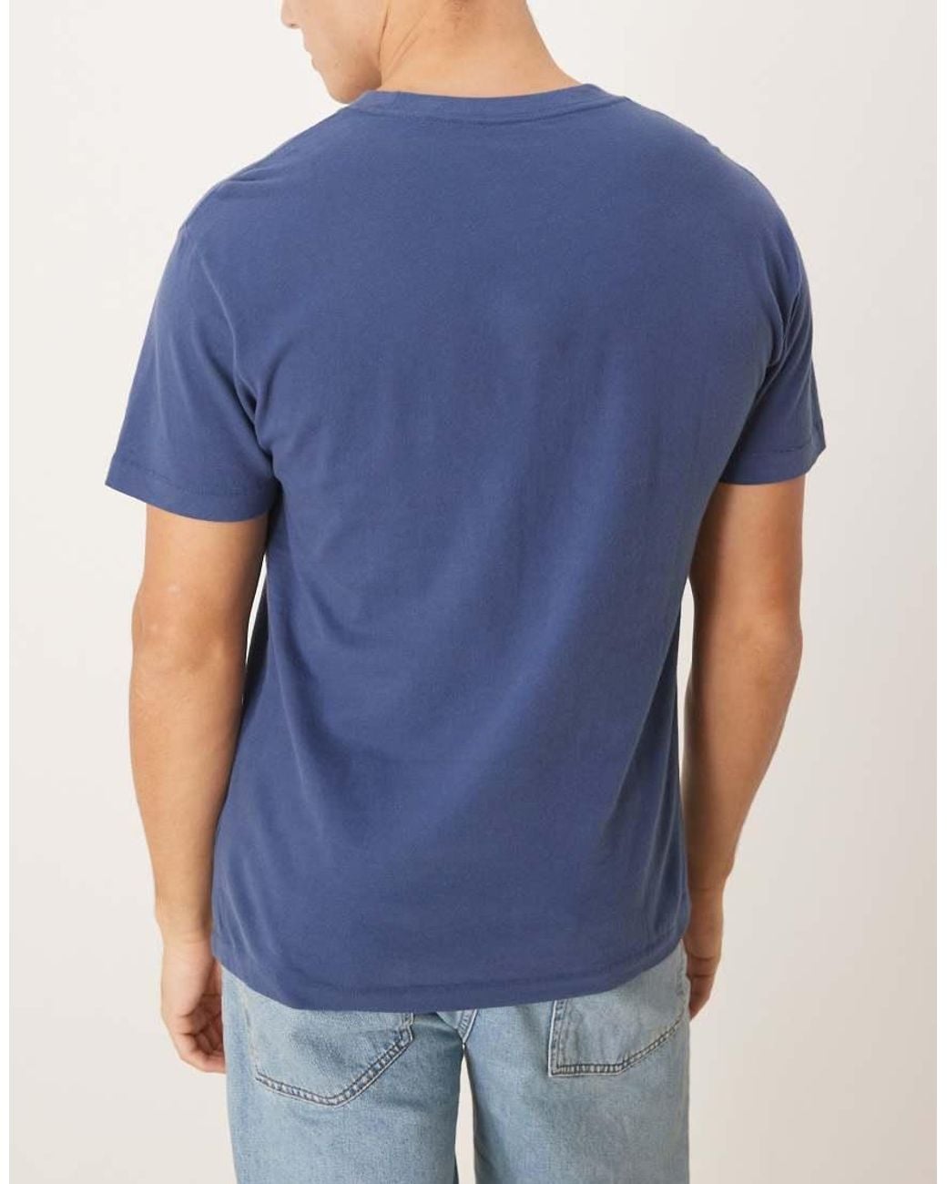 Abercrombie & Fitch Blue 7 Pack Essential T-shirt for men