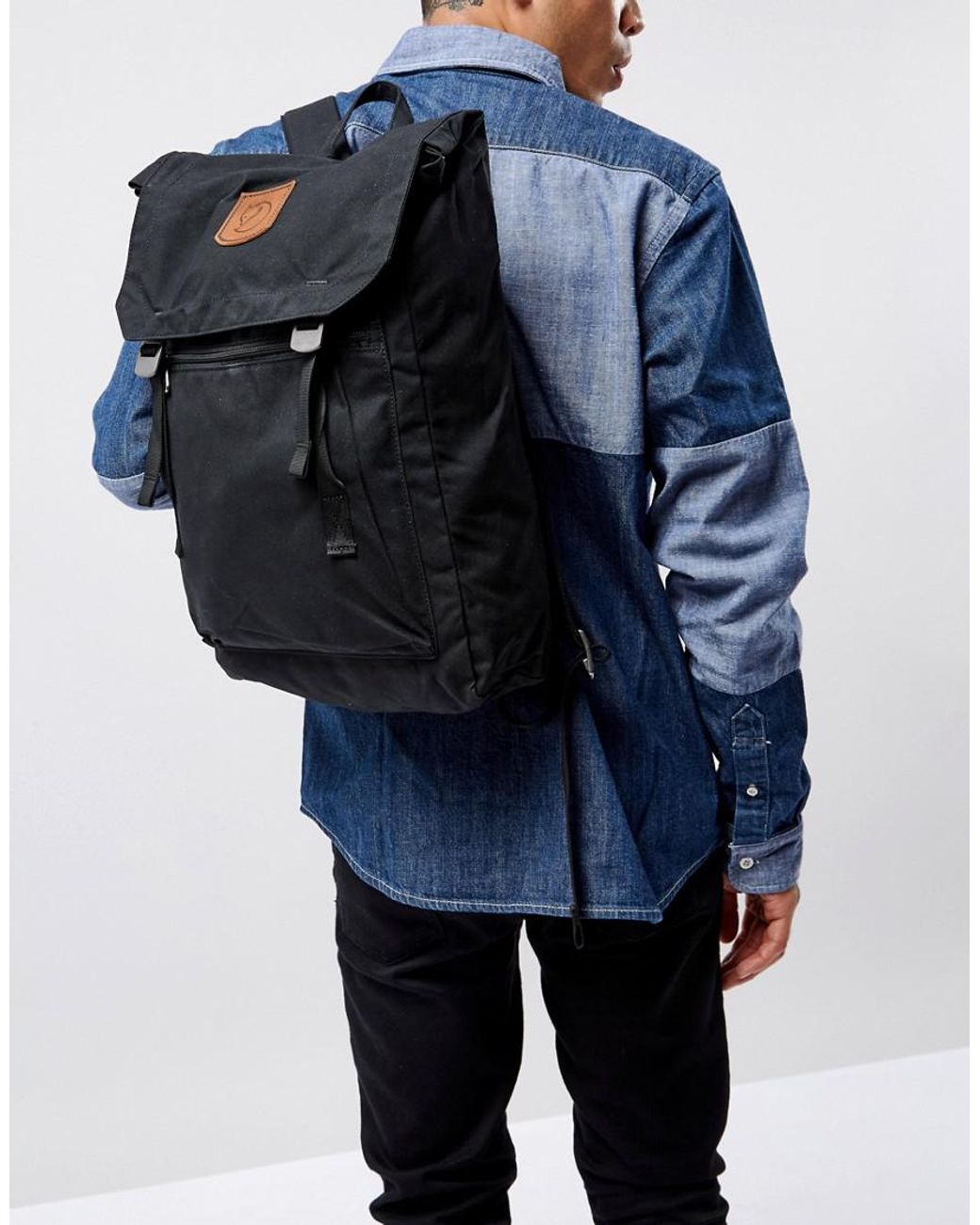 Foldsack No1 Backpack In Black | Lyst