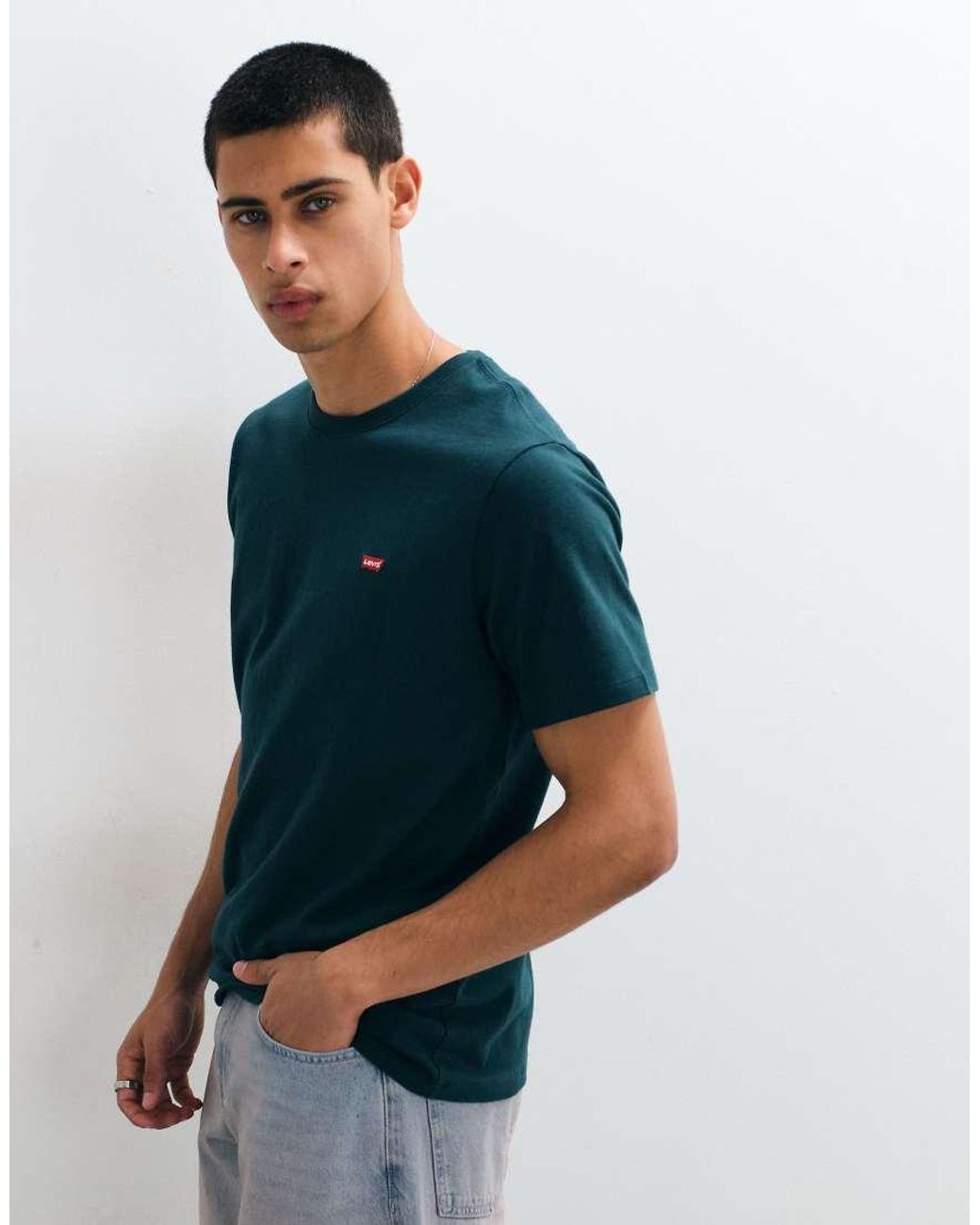 Levi's Blue Relaxed Graphic T-shirt for men
