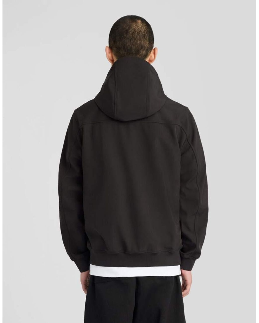 Lyle & Scott Black Sports Mesh-Back Softshell Jacket for men