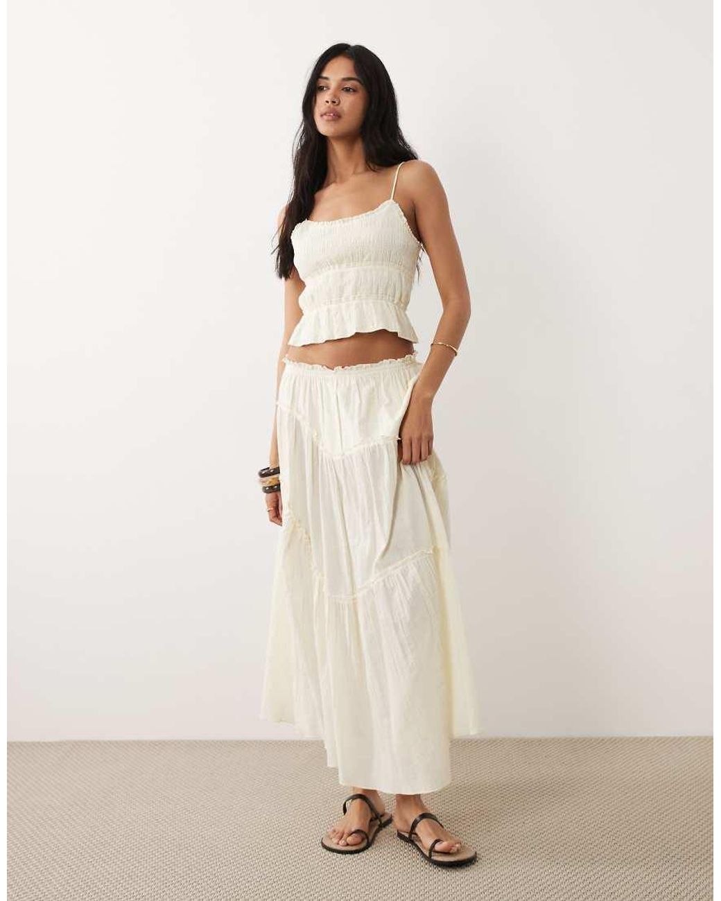 Iisla & Bird White Cami Top