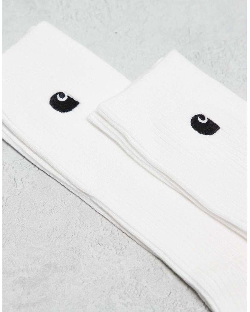 Carhartt White Madison 2 Pack Socks