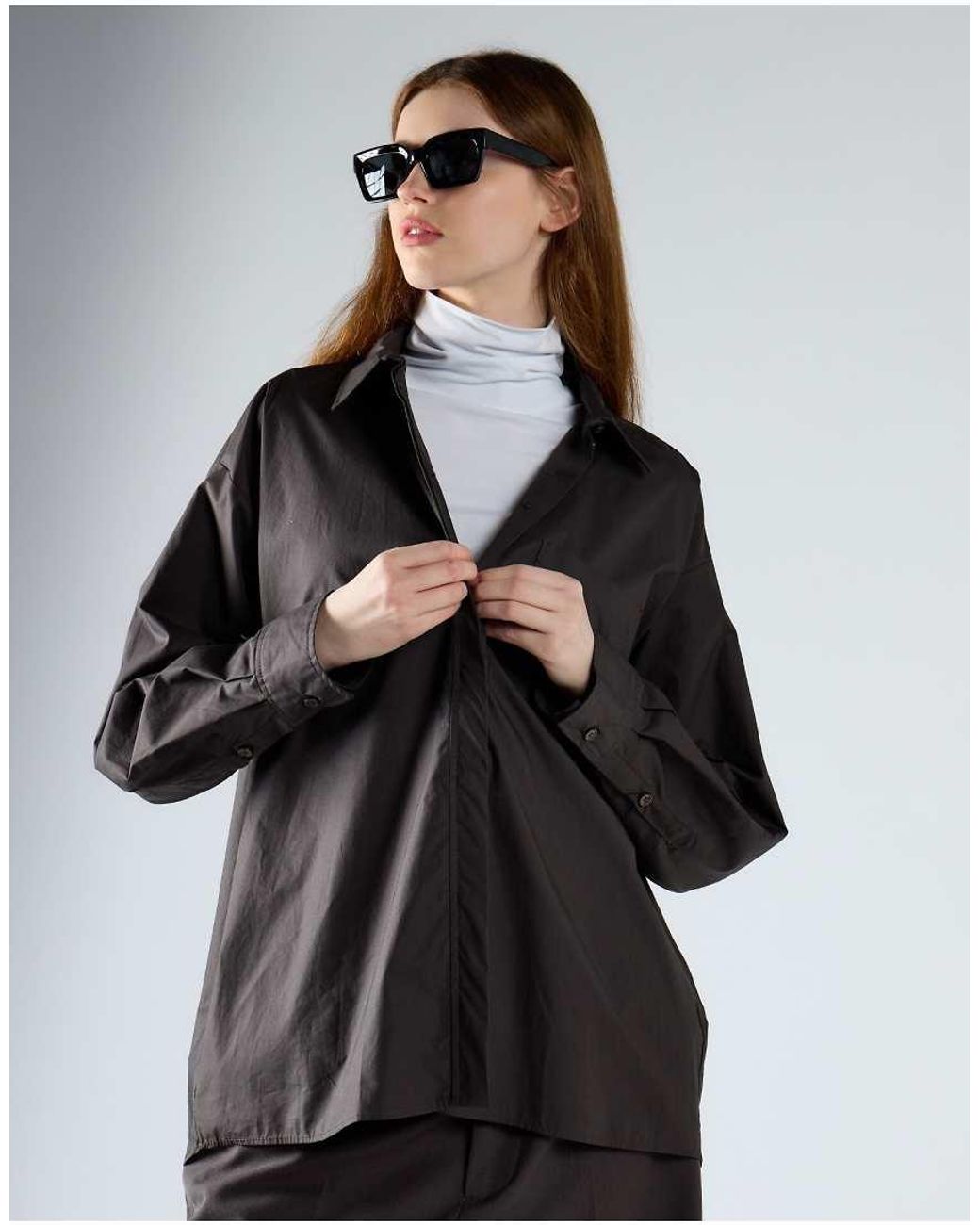 Glamorous Black Casual Long Sleeve Shirt