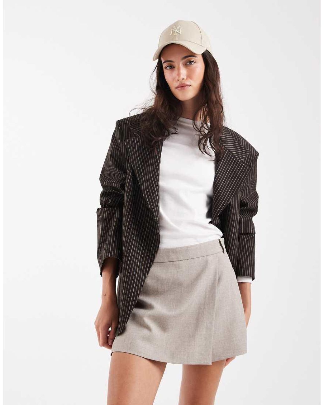 ONLY Natural Tailored Skort