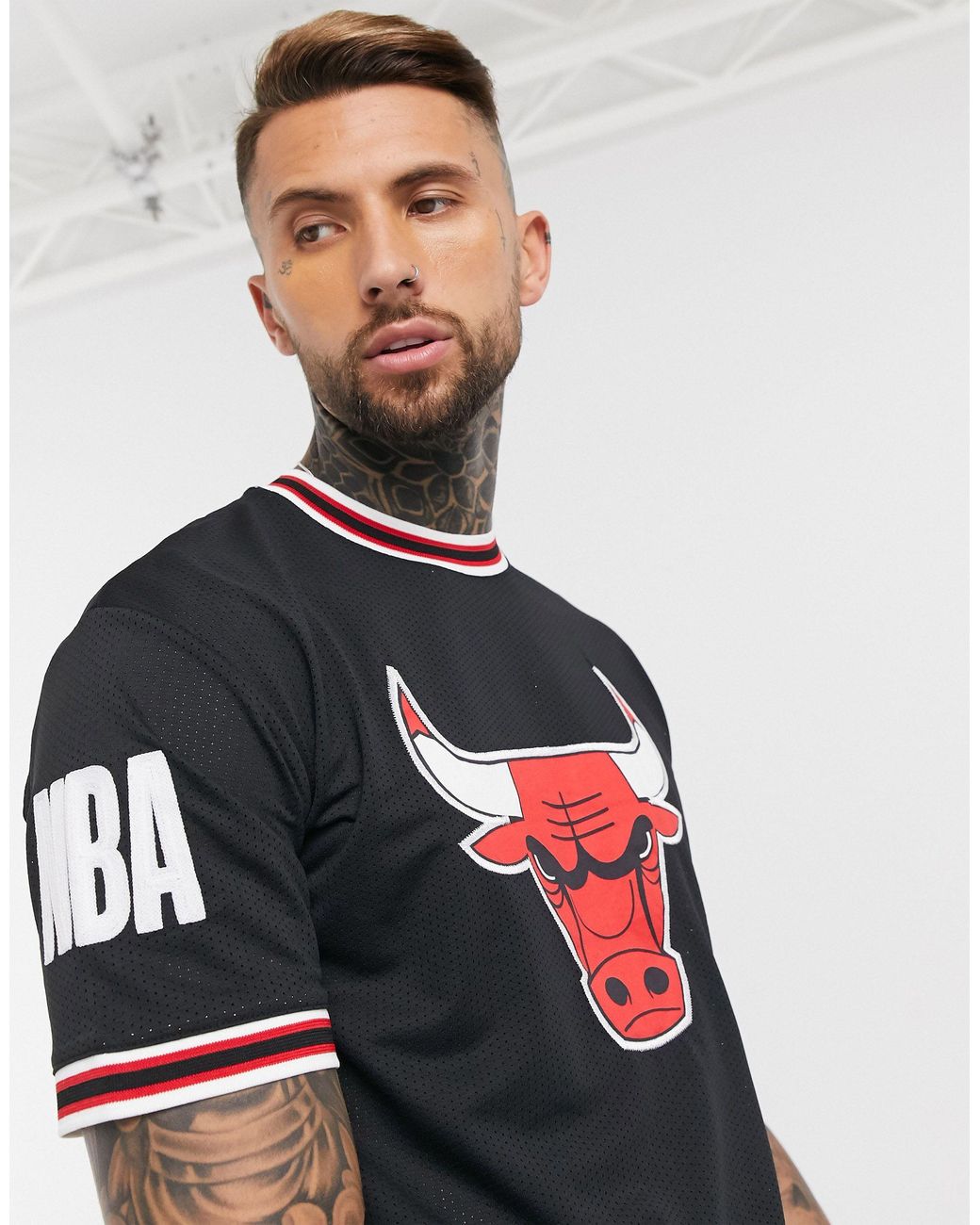 KTZ Nba Chicago Bulls - Oversized T-shirt Met Applicatie in het Zwart voor  heren | Lyst NL