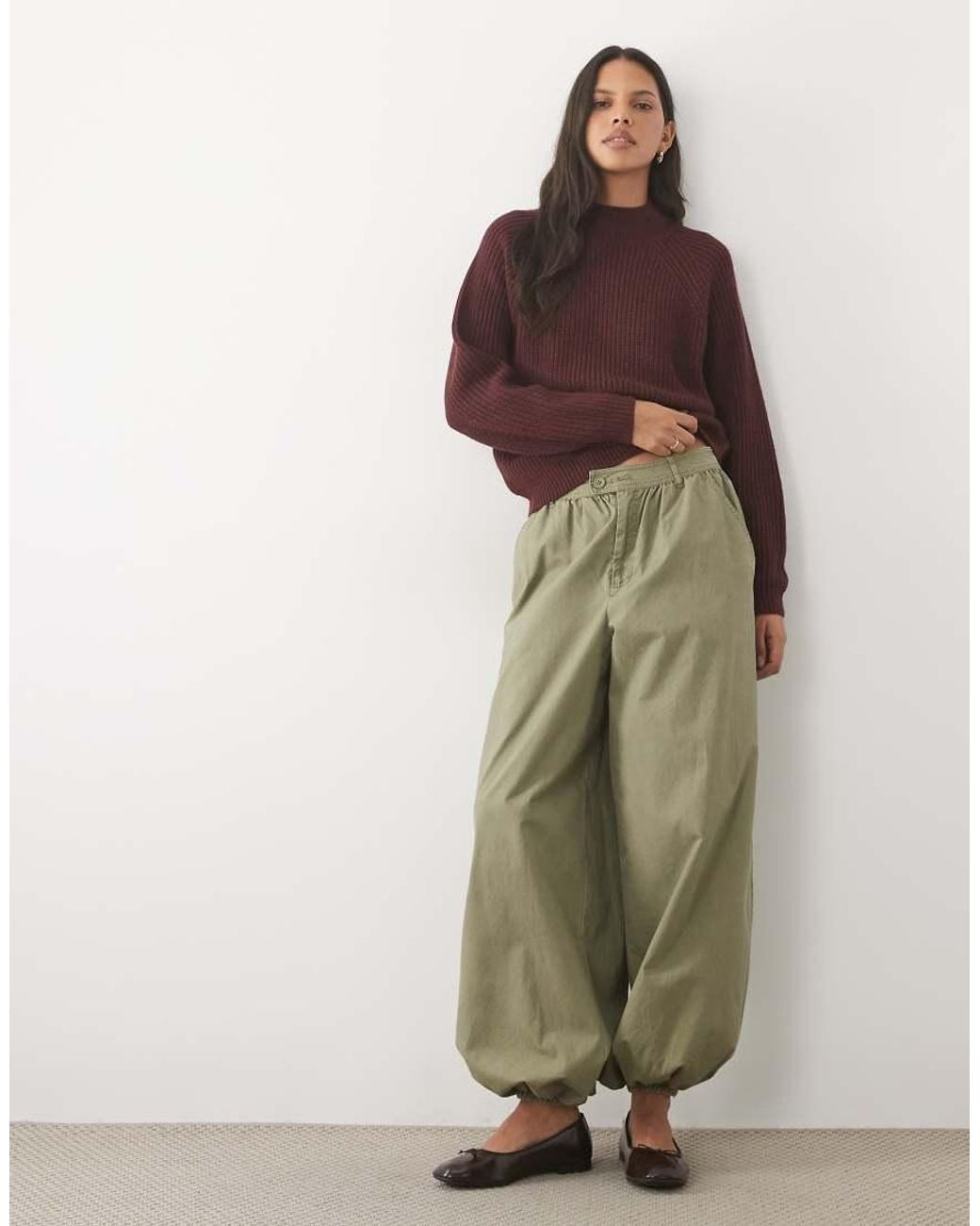 Threadbare Trui Met Hoge Hals in het Red