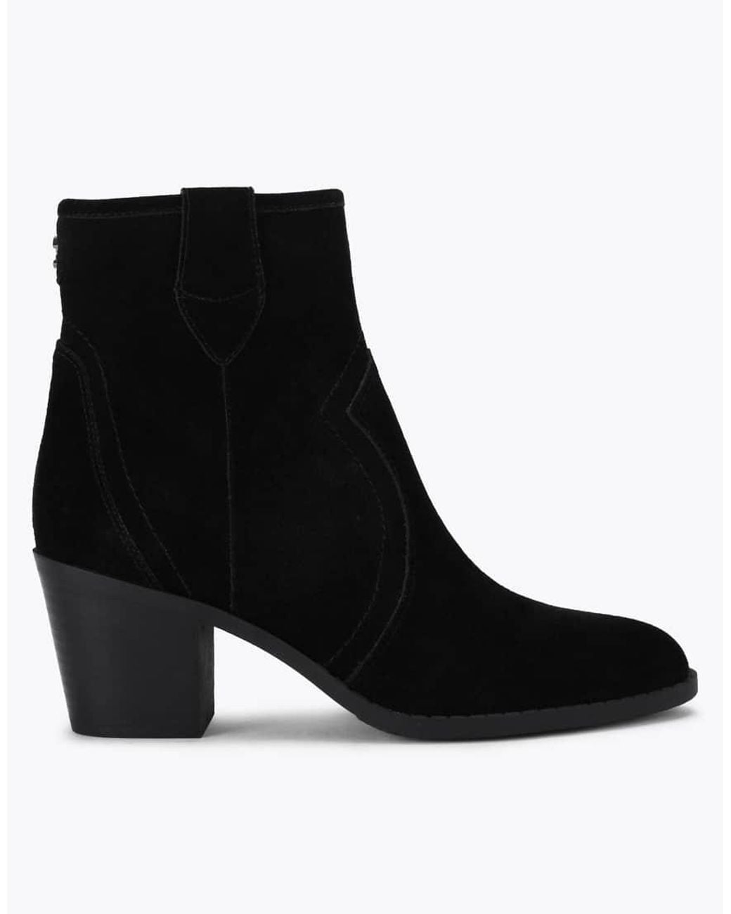Carvela Kurt Geiger Black Salvetti Ankle Boots