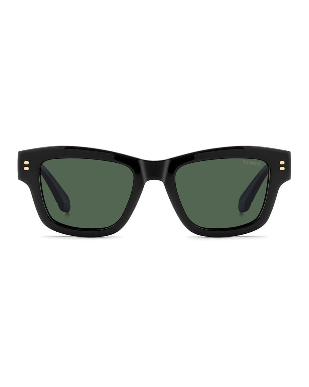 Polaroid Sunglasses Black Polaroid Sung Rectangular Sunglasses With Polarized Lenses