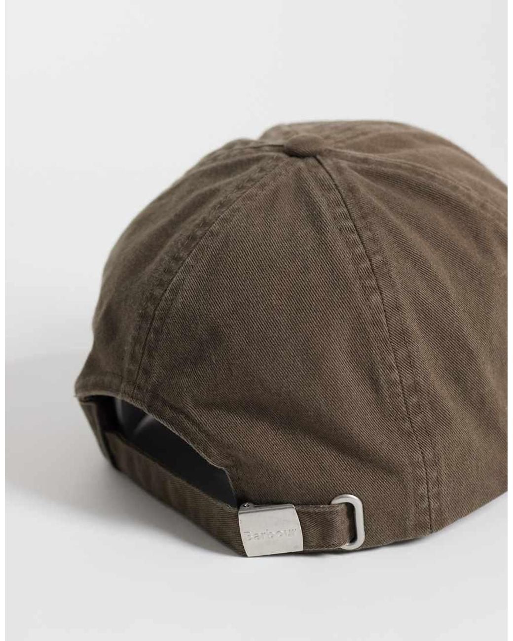 Barbour Brown Cascade Logo Cap for men