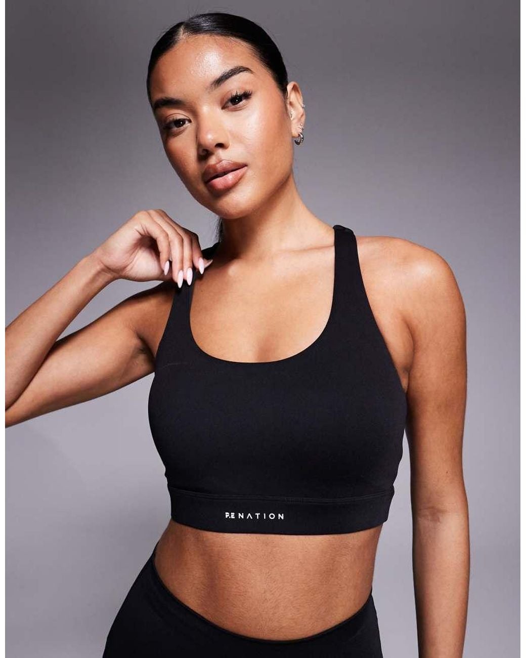 P.E Nation Black Frequency Tank