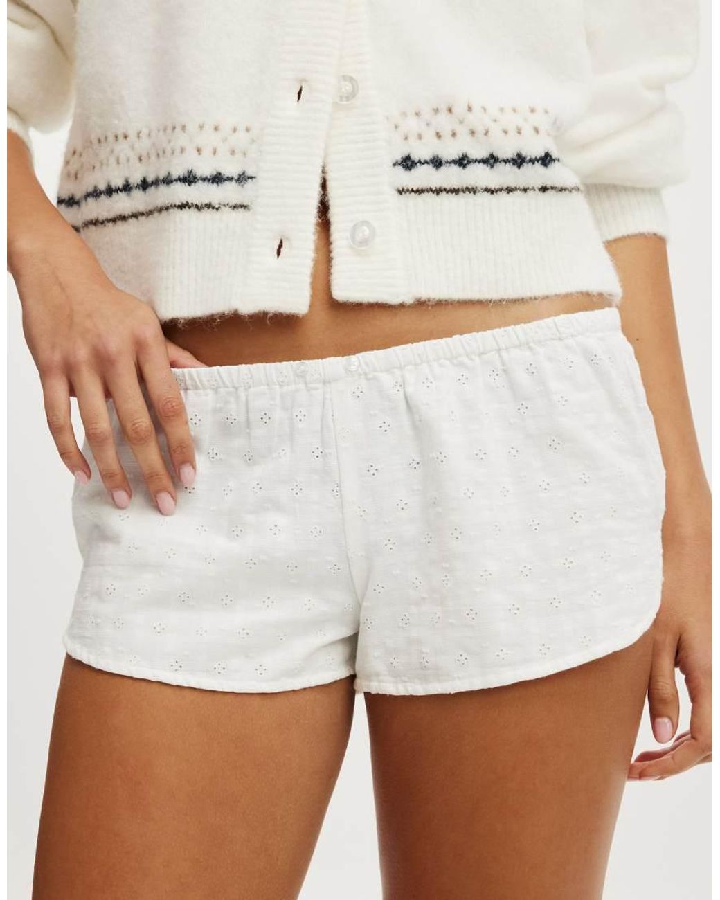 Cotton On White Body Bed Short