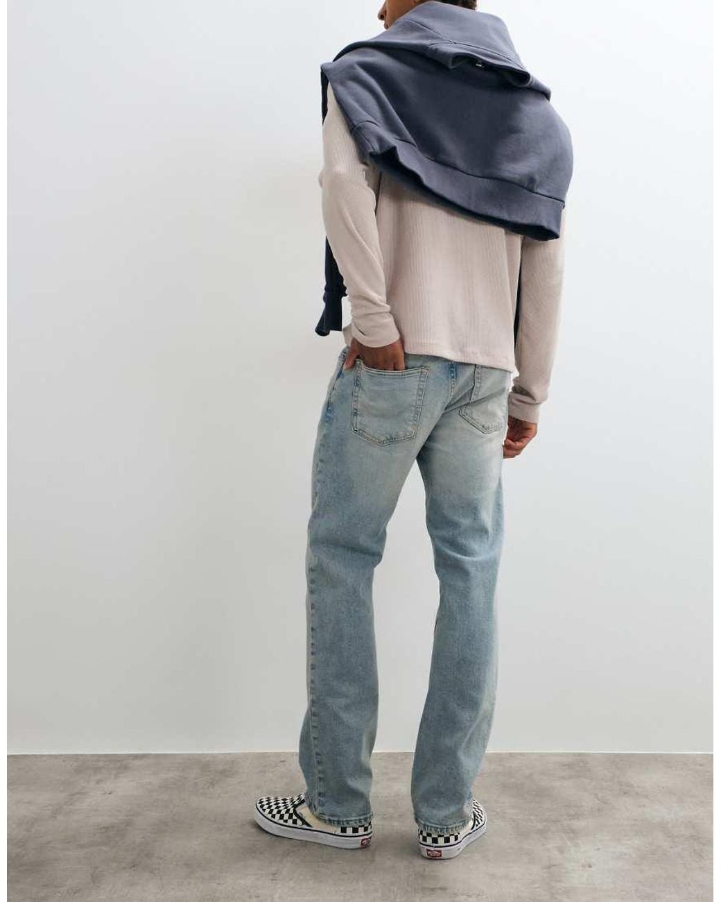 Gap Blue Straight Fit Jeans for men