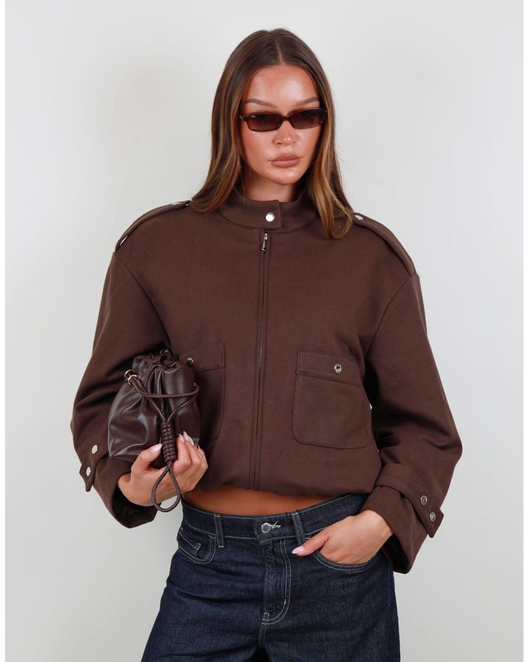 SIMMI Blue Twill Soft Touch Jacket