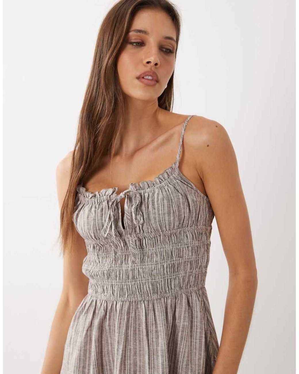 Cotton On White Haven Strappy Mini Dress