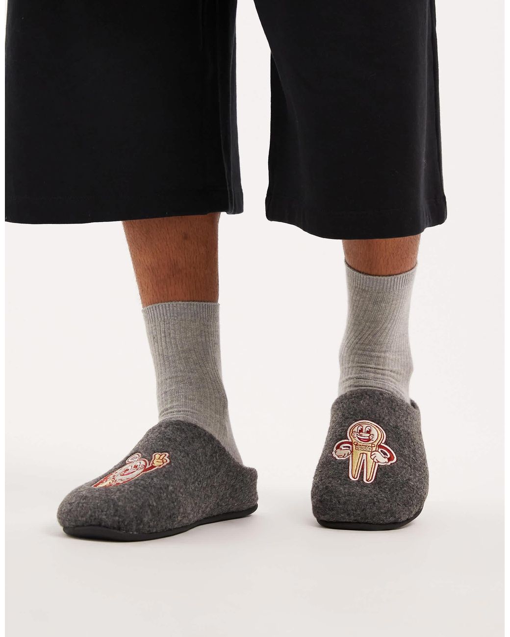 ASOS Black Mule Slipper for men