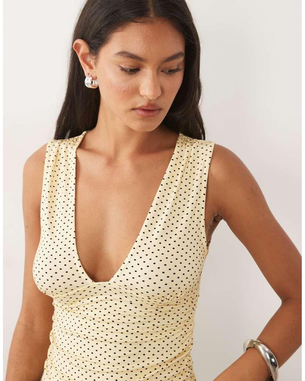 Motel Natural Lycia Plunge Top
