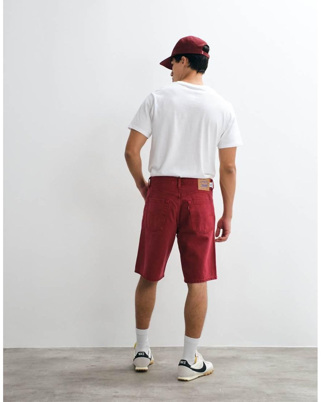 Levi's Blue England 478 baggy Denim Co-ord Shorts for men