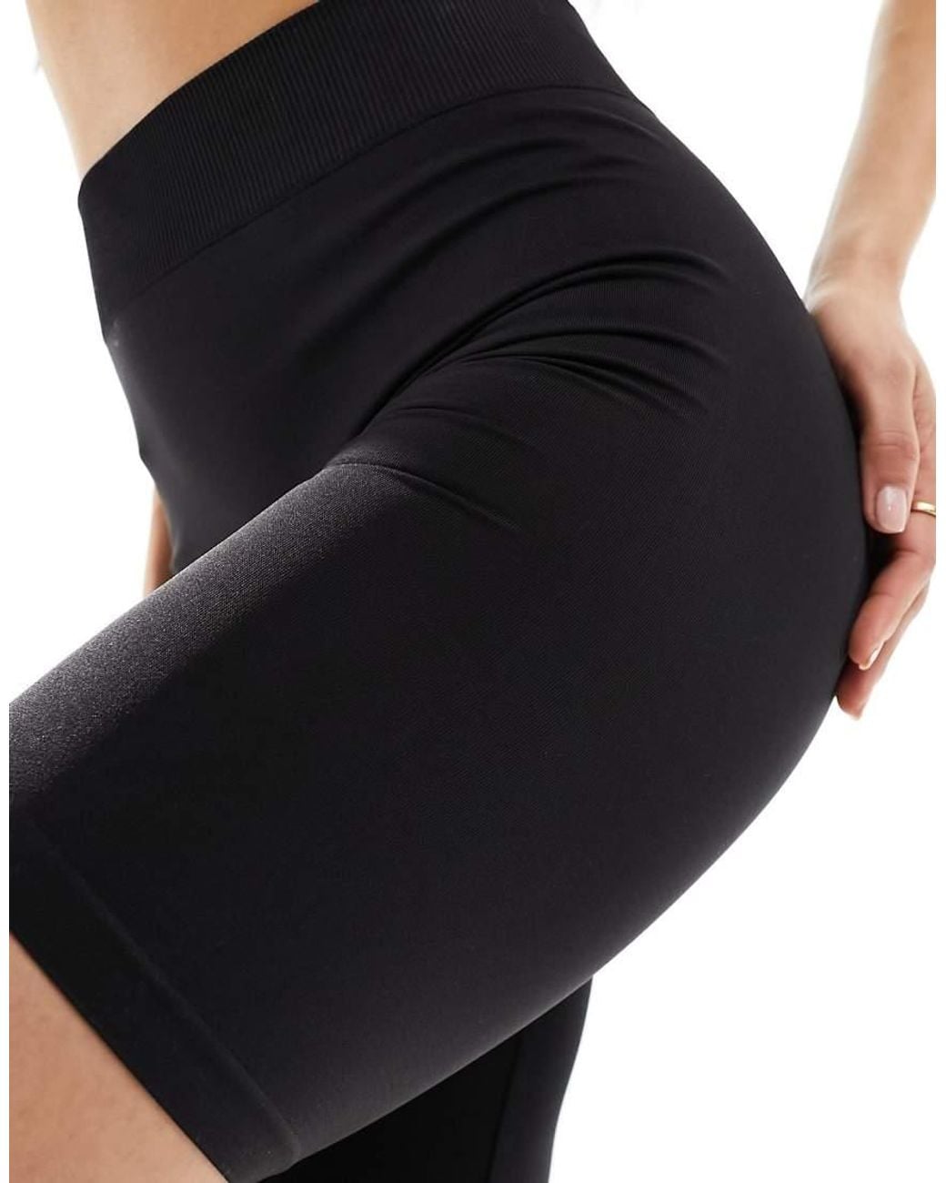Vero Moda Black Seamless Longline Shapewear Shorts