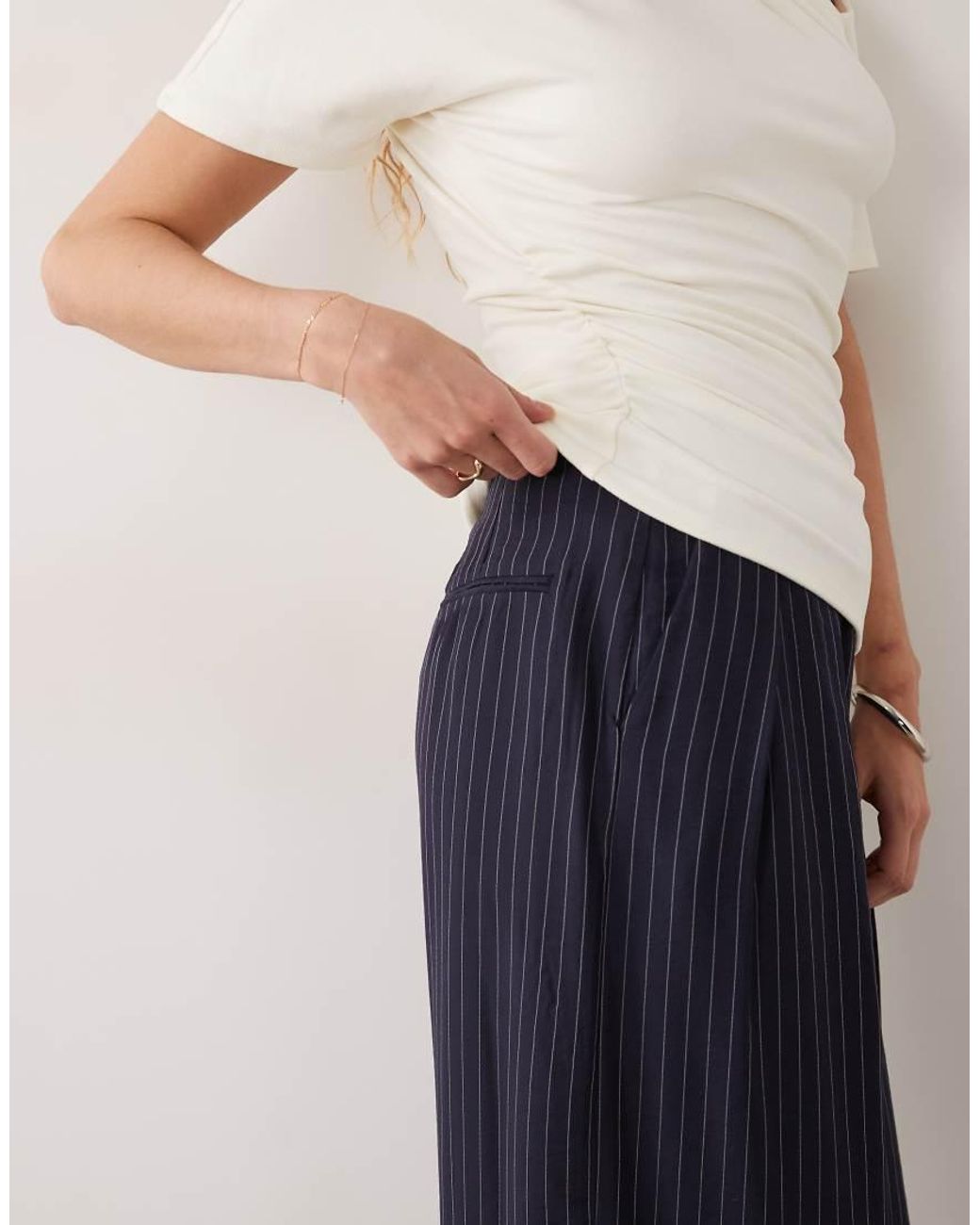 Mango Blue Beli Relaxed Trouser Co-Ord