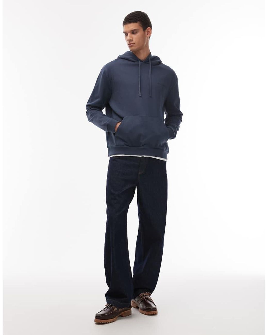Sudadera Con Capucha Underground De AllSaints de hombre de color Blue