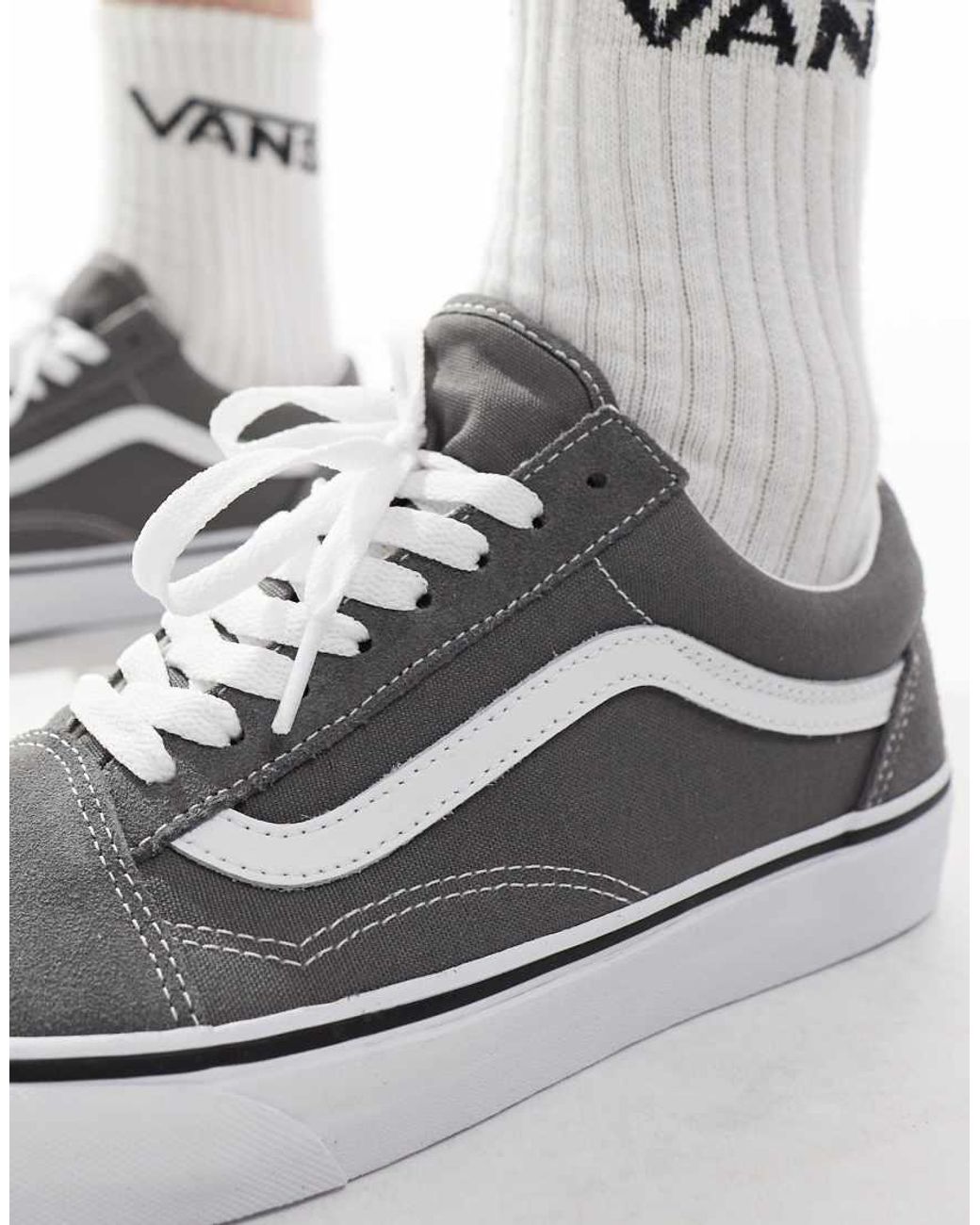 Vans White Old Skool Trainers for men