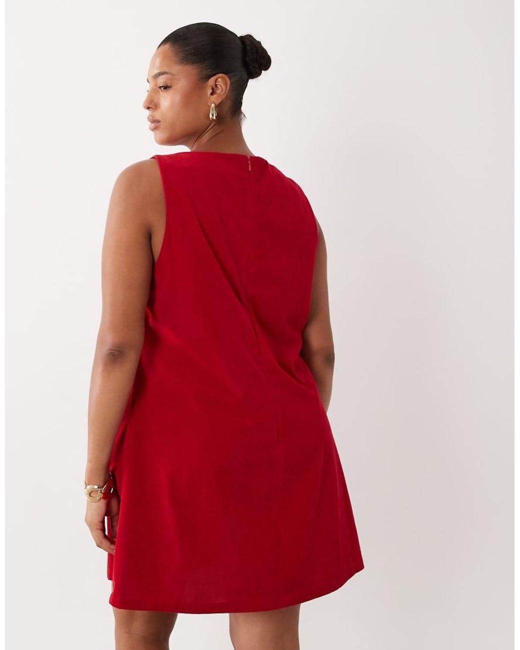 Asos Design Curve ASOS de color Red