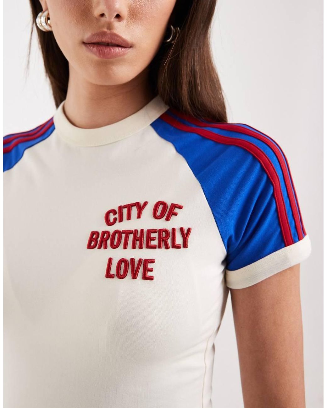 Adidas Originals Blue City T-Shirt Philadelphia
