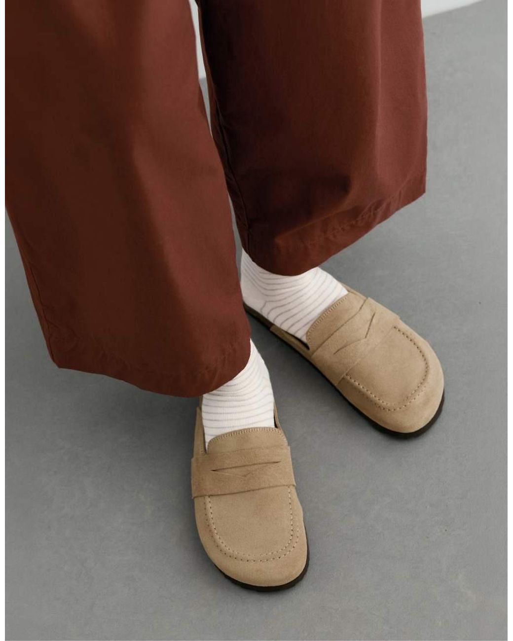 Oysho White 5 Pairs Of Cotton Blend Quarter Socks