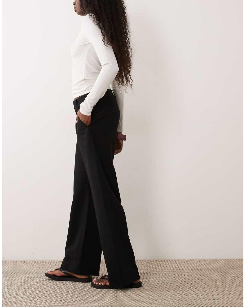 Cotton On White Saskia Suiting Trouser
