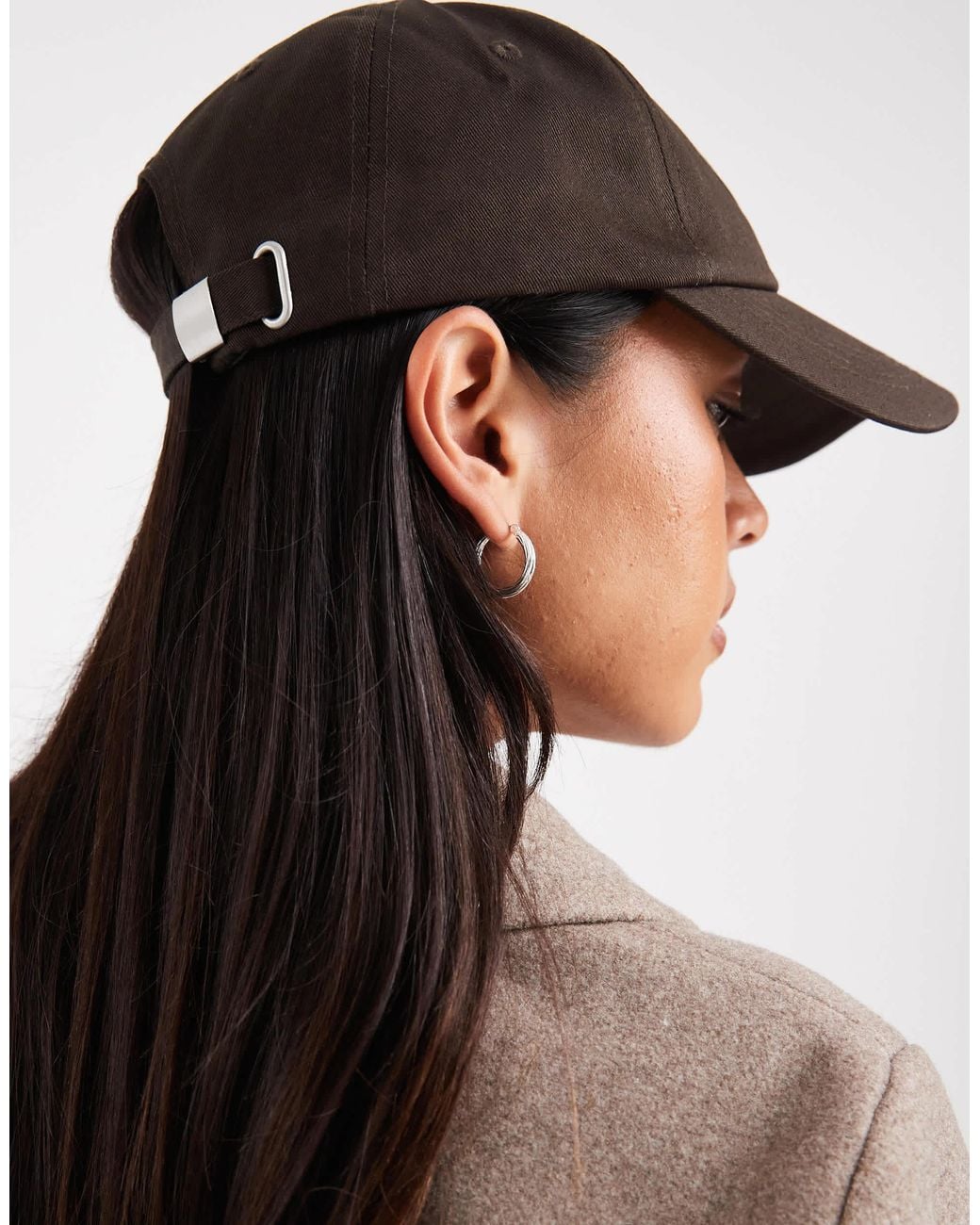 ONLY Brown Hello Weekend Cap