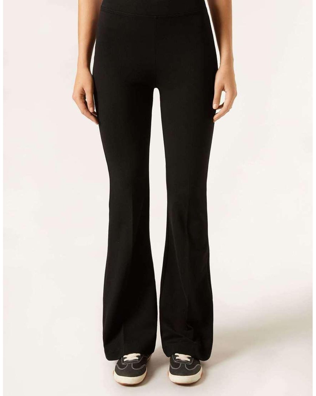 Calzedonia Black Flared Leggings