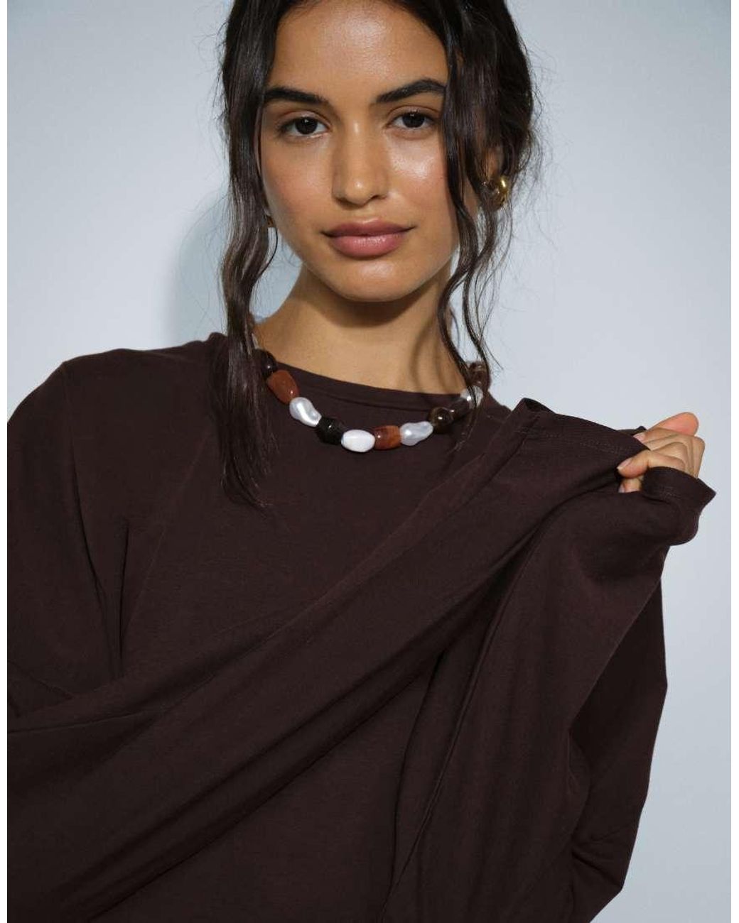 Cotton On Black Blair Batwing Long Sleeve Top