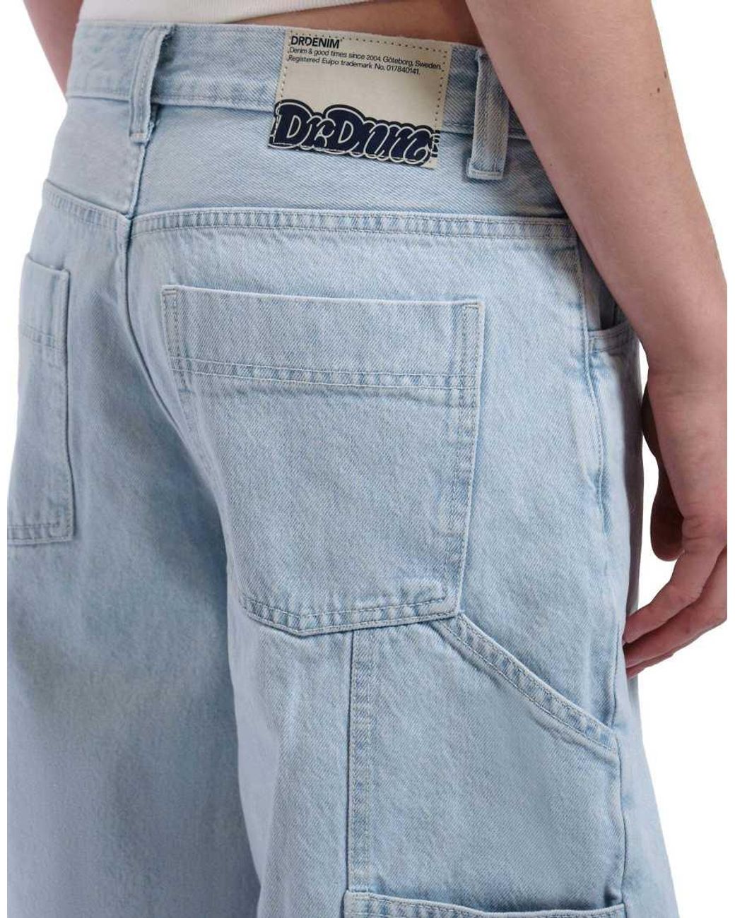 Dr. Denim Blue Bree Worker Shorts