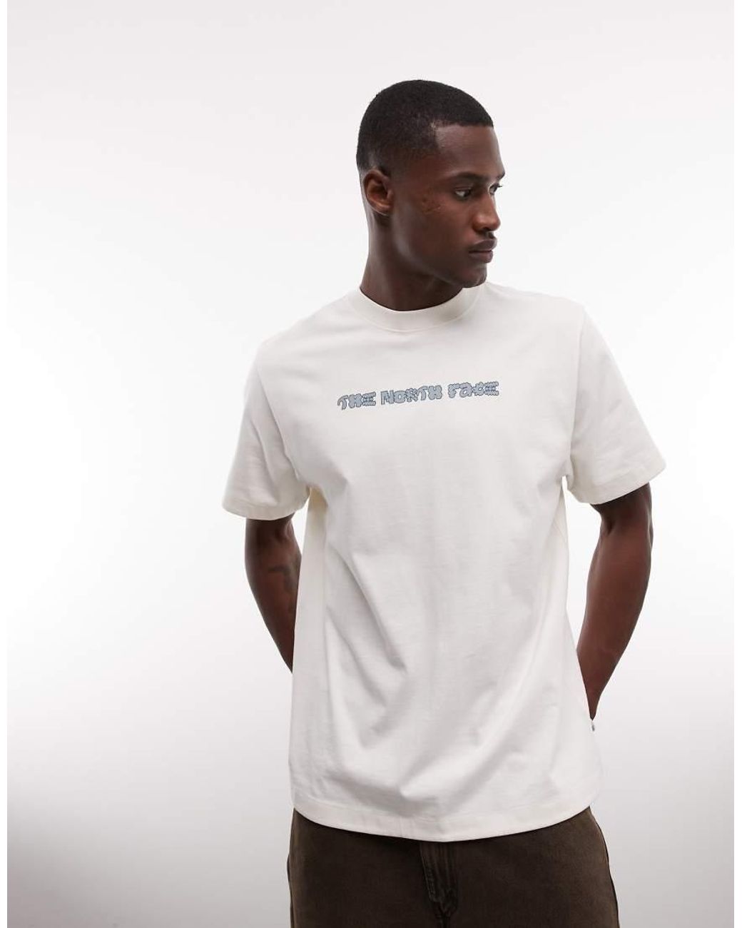 The North Face White Logo Twist Relaxed T-shirt for men
