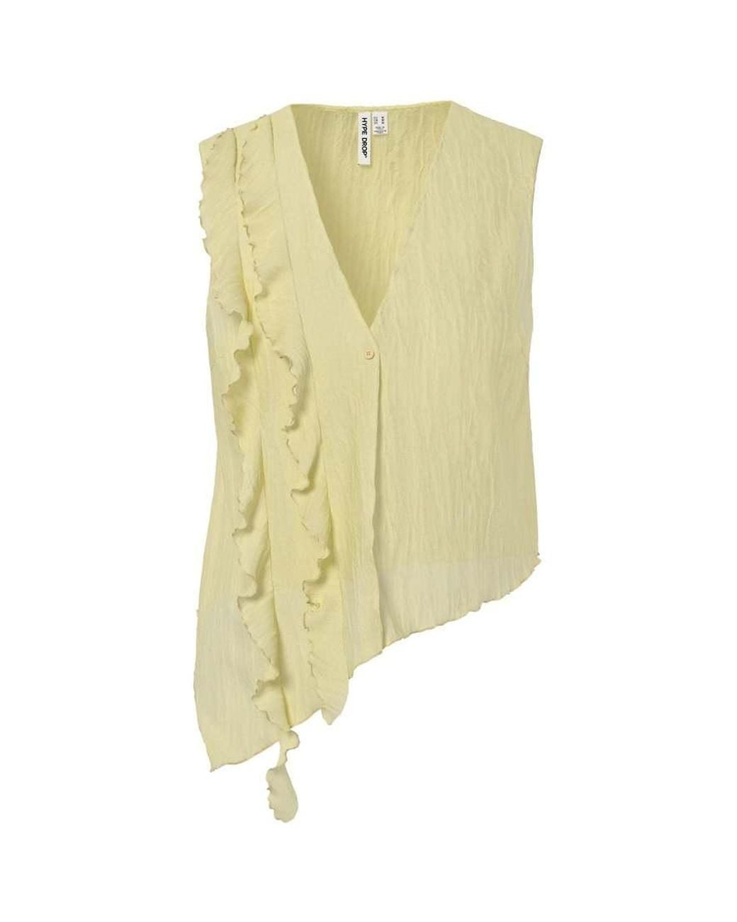 HYPEDROP Blue Sleeveless Top