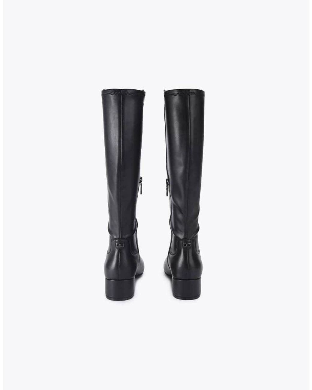 Carvela Kurt Geiger Black Gaia Knee Boots