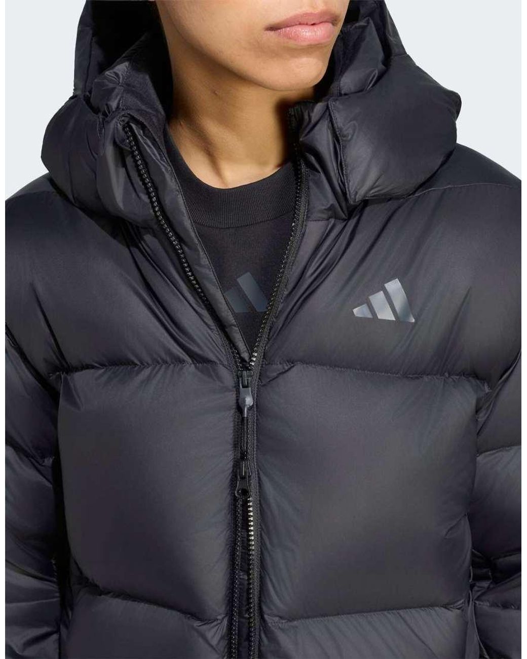 Adidas Originals Black Z.N.E. Puffer Down Jacket