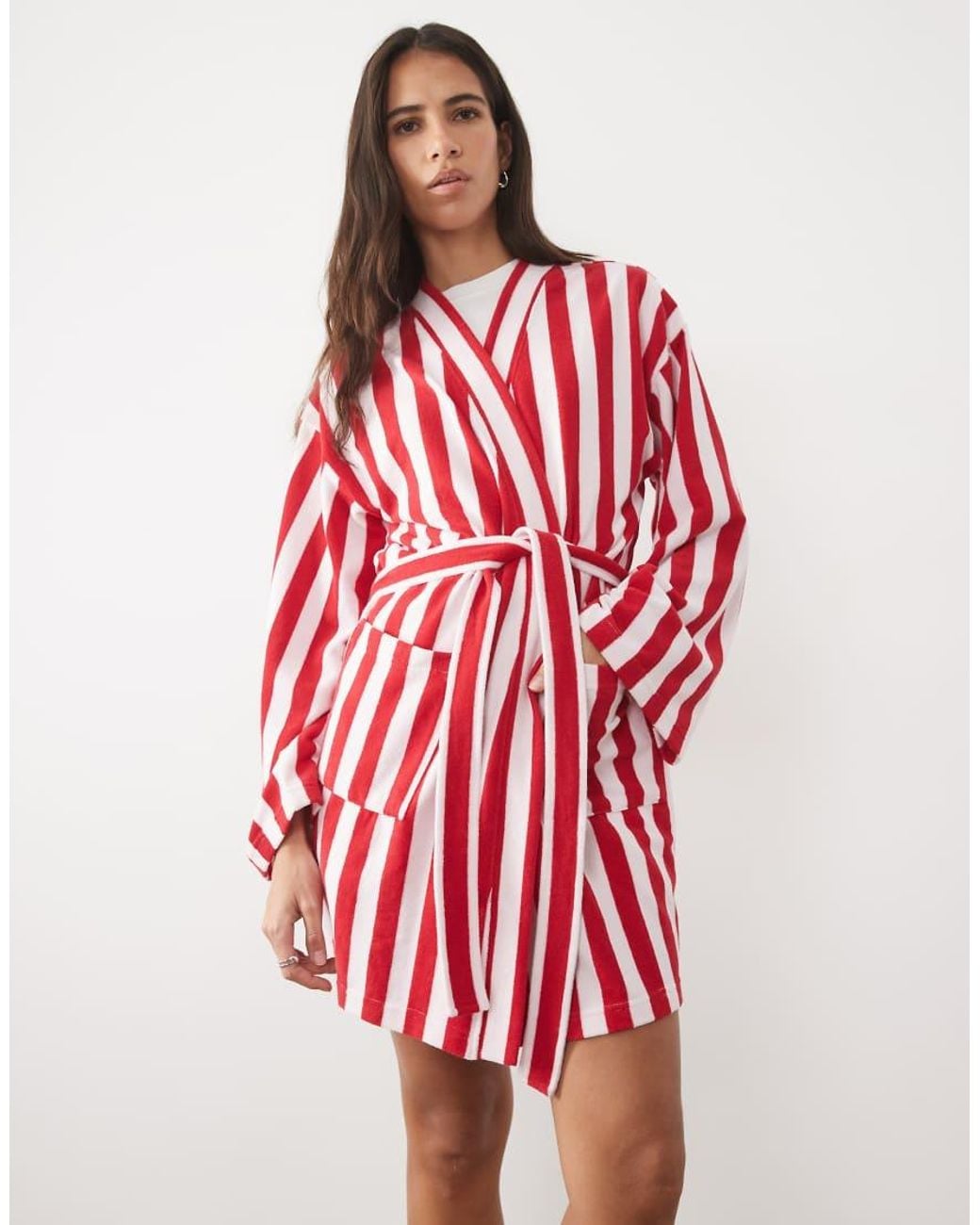 Cotton On Red Pyjama Robe