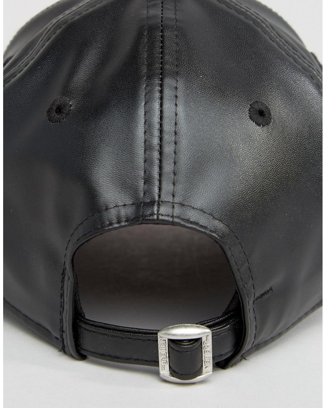 KTZ Exclusive Ny 9forty Cap In Leather Look in Black | Lyst