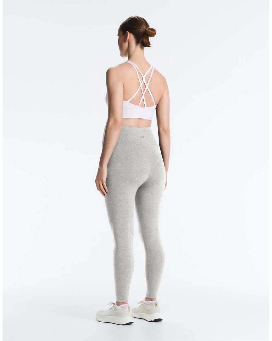 Oysho White Comfortlux 65cm Heathered Maternity leggings
