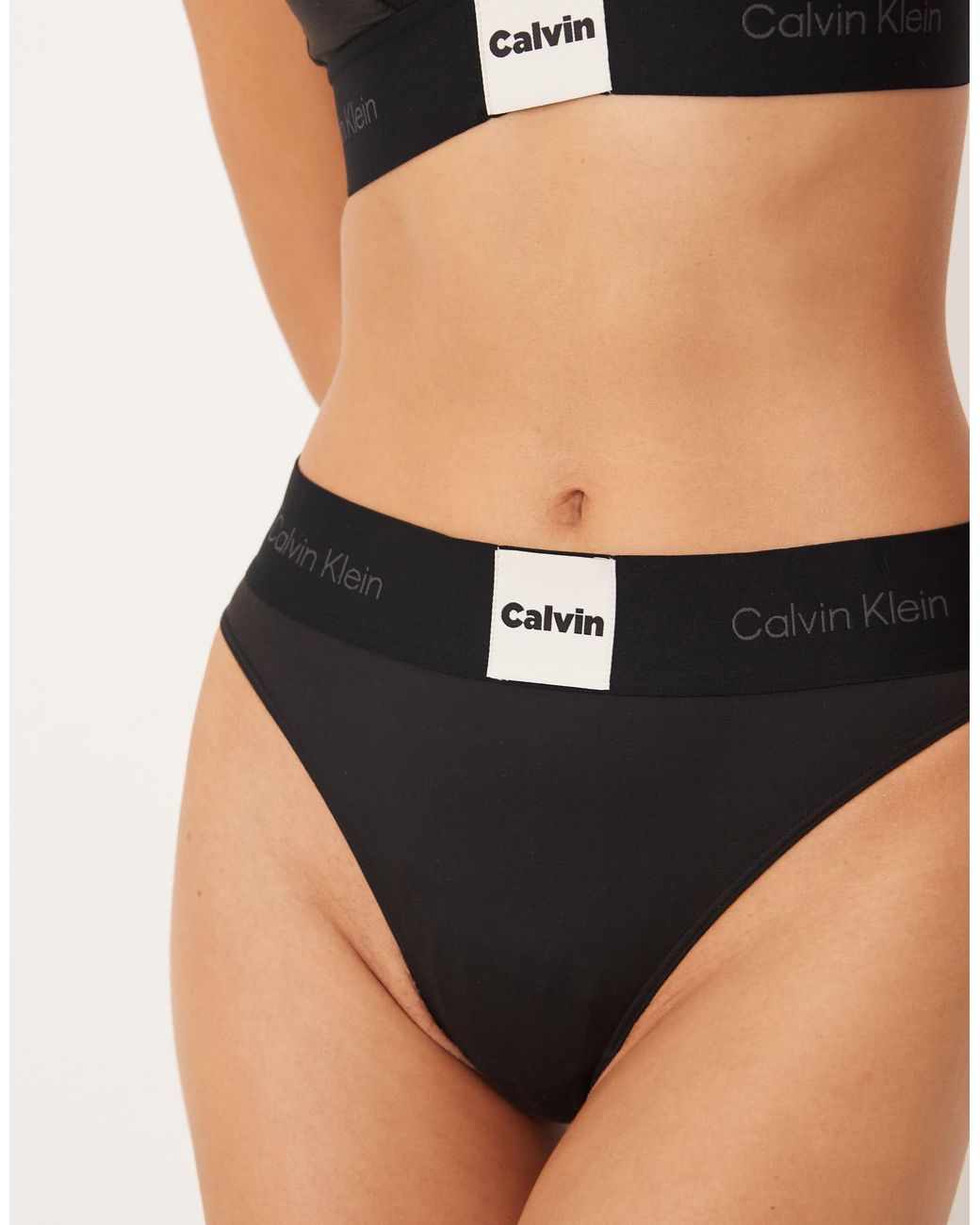 Modern - bas Calvin Klein en coloris Black