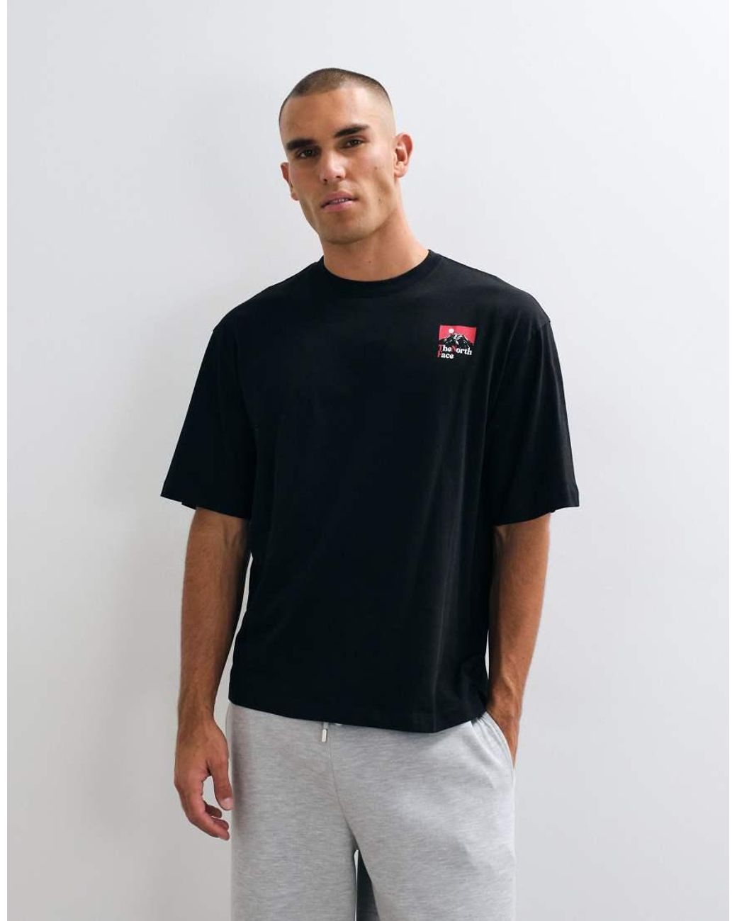 The North Face Red The Right Side Oversized T-shirt for men