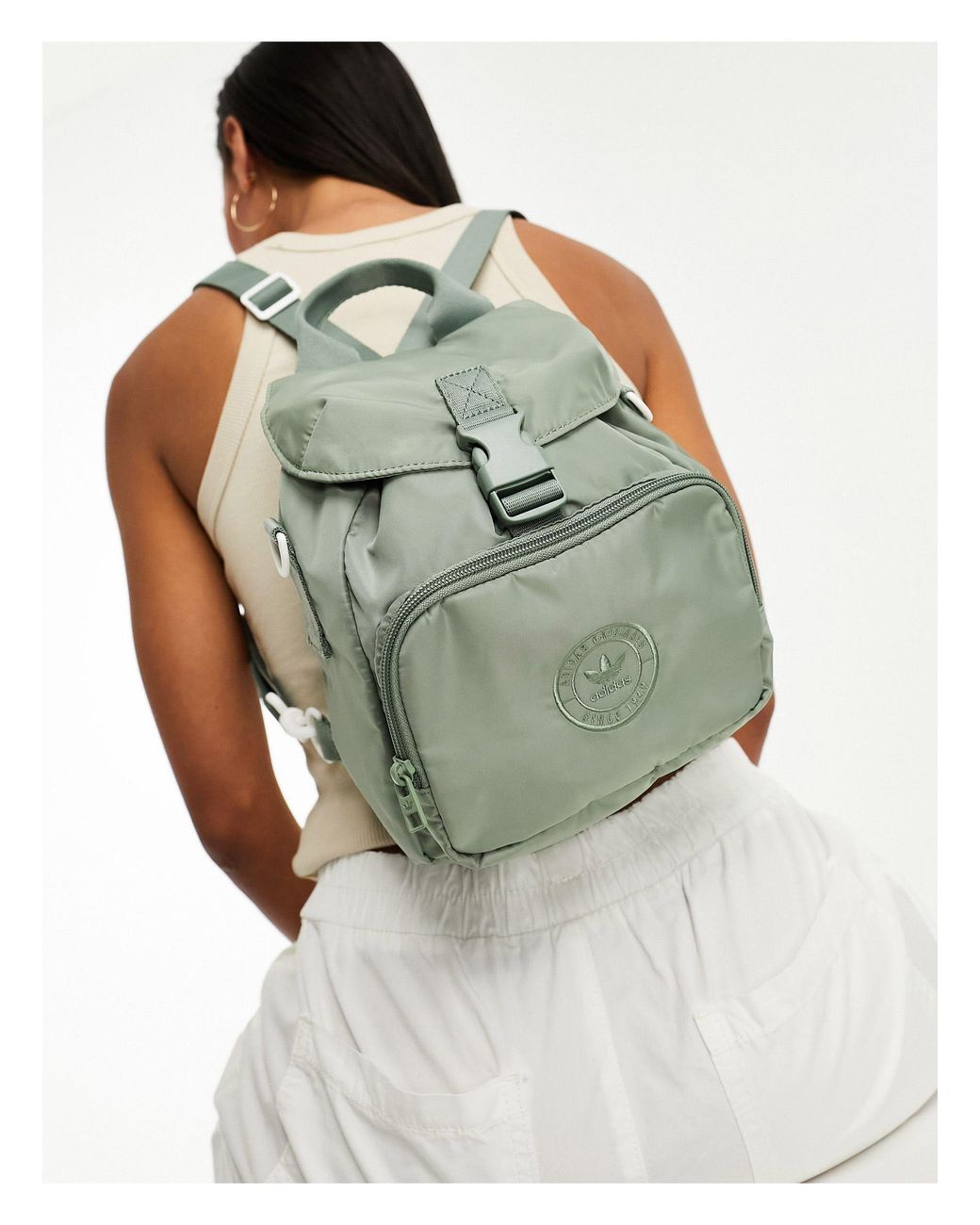 adidas Originals Micro 3.0 Mini Backpack in Green | Lyst