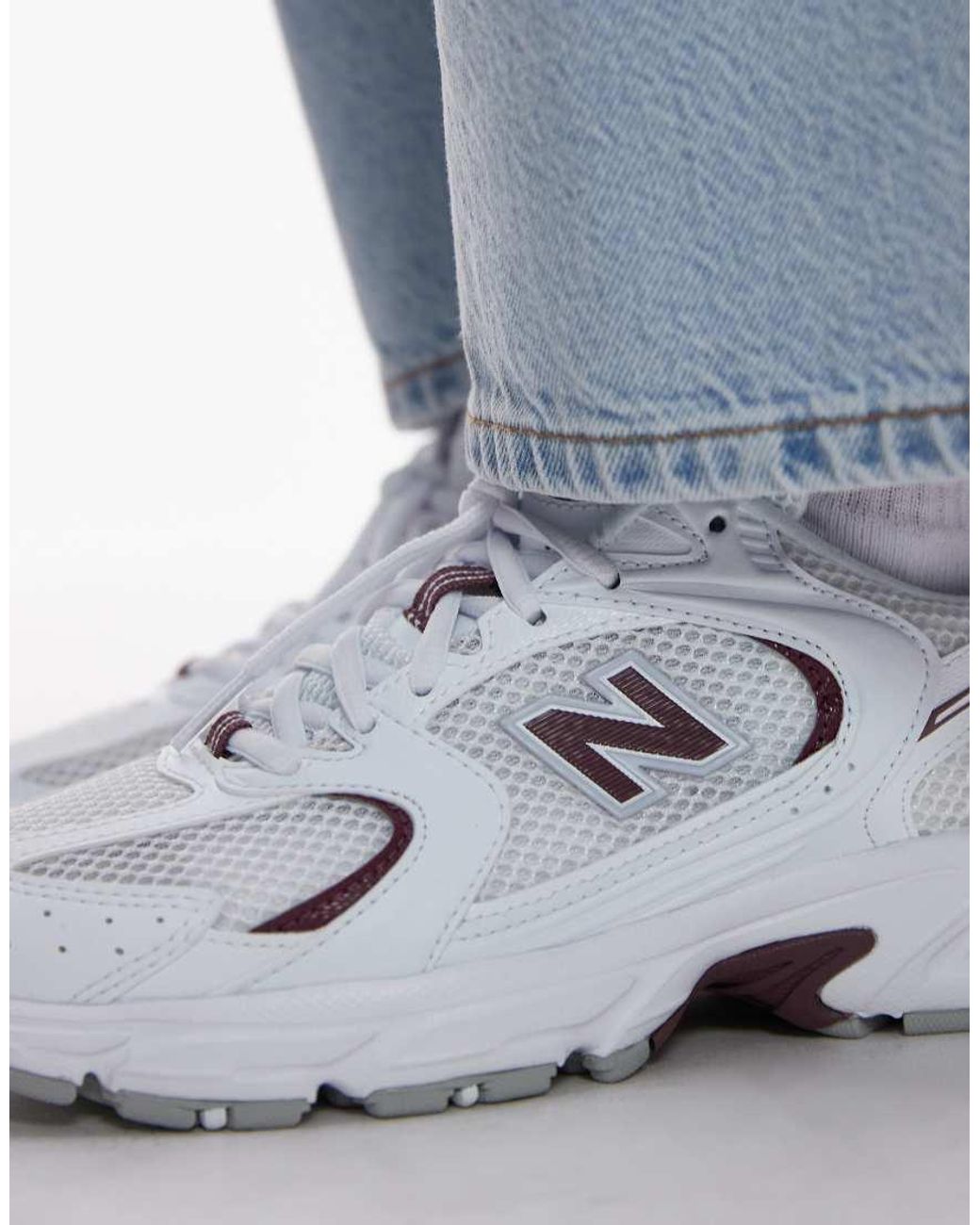 New Balance White 530 Trainers